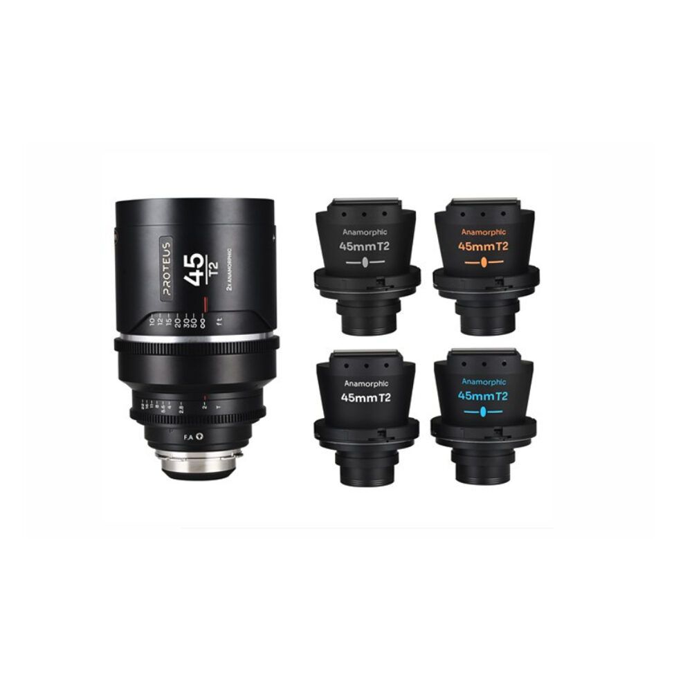 Laowa Proteus 45mm Flex 2X Anamorphic T2 Arri PL-mount Lens