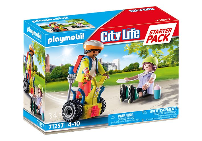 Playmobil City Life 71257 Rescue met Segway - Speelgoed Figuurset voor Kinderen
