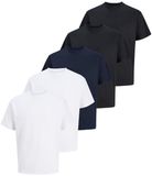 Jack & Jones Heren t-shirt 5 pack Relaxed