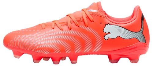Puma Future 9 Play Fg/ag Voetbalschoenen Dames Rood/Oranje EU 36