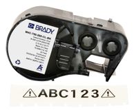 Brady M4C-750-595-CL-BK étiquette imprimante Noir, transparent auto-adhésif étiquette imprimante