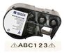 Brady M4C-750-595-CL-BK étiquette imprimante Noir, transparent auto-adhésif étiquette imprimante