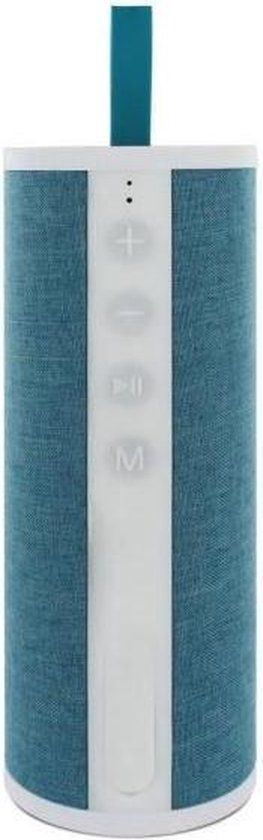 Metronic Xtra Sound - Luidspreker - voor draagbaar gebruik - draadloos - Bluetooth - 12 watt - groen, wit