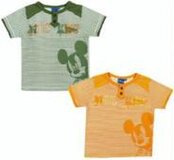 Mickey Mouse T-shirt Groen - Maat 140 - Jongens