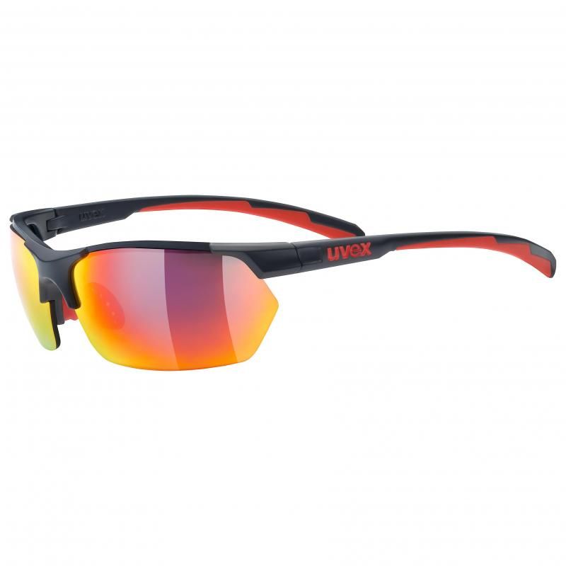 UVEX sportstyle 114 - Sportbrillen - grijs, rood