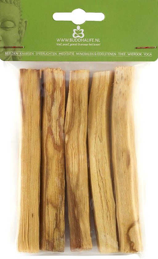 Buddhalife Palo Santo hout - Heilig Hout - Peru - 50 gram - incl NL instructie