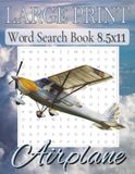 Airplane Word Search Puzzle Book Large Print
