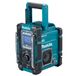 Makita DMR301 Radio portable Numérique - Noir/Bleu vert - DAB/DAB+/FM - Bluetooth - 18V