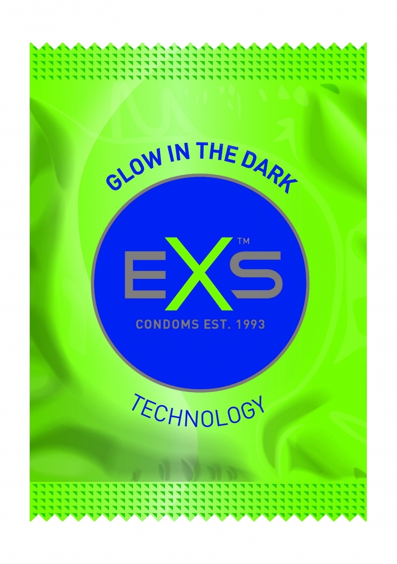 EXS Condoms Exs Glowing - 100 pack