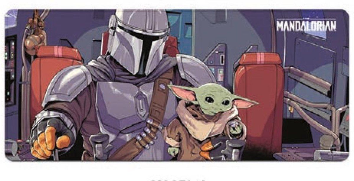 Erik The Mandalorian The Child Gaming Mat XL - 8435497228804