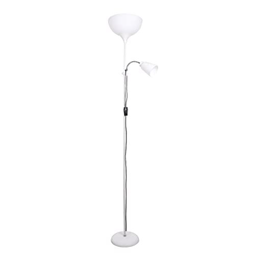 BEL AIR HOME - Varese Staande lamp - Wit - 178x28 cm - E27