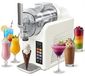 Machine à granités, 2 litres, avec écran LED, 7 programmes, blanc