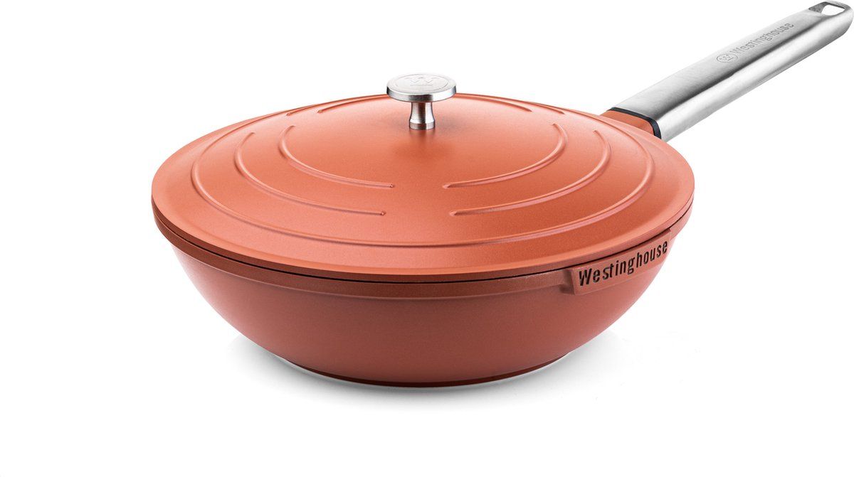 Westinghouse Performance Series Wokpan Inductie - 28cm - Rood