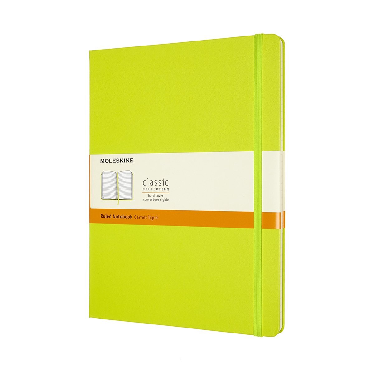 Moleskine Classic Notitieboek - Extra Large - Hardcover - Gelinieerd - Citroen Groen