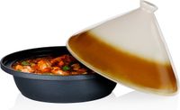alpina Tajine Pan 2.5L - Tahin met Keramische Deksel Ø30cm