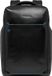 Piquadro Blue Square Backpack 2 Compartments 15,6" 18,5L Black