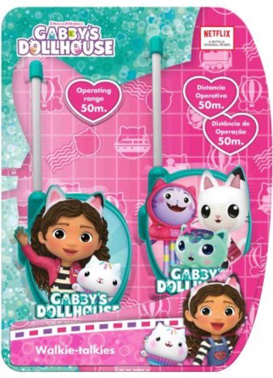 Kids Licensing Gabby's Dollhouse Walkie-Talkies - Karakters