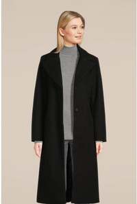 ONLY ONLY coat ONLCLARA met ceintuur zwart