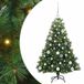 vidaXL Kunstkerstboom met 150 LED, Groen, 120 cm