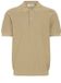 Casual Friday Polo Edward Beige Katoen Korte Mouw Polokraag Regular Fit Heren XL
