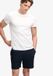 Superdry Monogram Shorts Relaxed Fit Heren Korte Broeken Katoen/Polyester Blauw Maat S