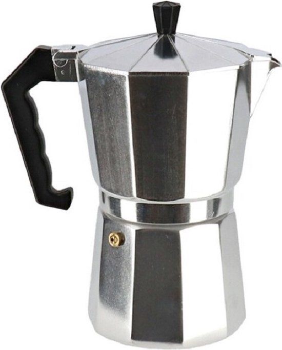 San Ignacio Zilveren percolator 150 ml - 3 kopjes - San Ignacio