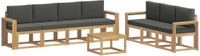 vidaXL - Buiten - bank - set - 7 - st