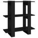 vidaXL Bibliothèque/paravent 80x30x87 cm noir