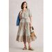 White Stuff Clementine Robe Midi Ivoire Multi