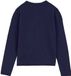 WE Fashion Meisjes gebreide vest donkerblauw Katoen 122/128