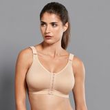 Anita - Soutien-gorge de sport Frontline avec fermeture avant - Desert - 100A