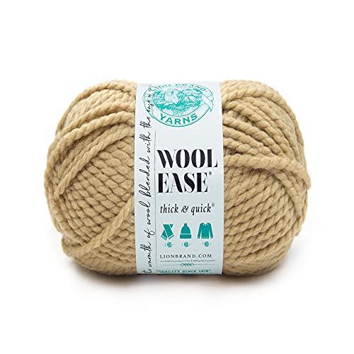 LION BRAND YARN Firmengaren voor dik en snel pindagaren.