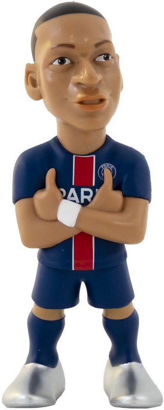 Minix - Football Stars #100 - PSG - Kylian Mbappé "007" - Figuur 12cm