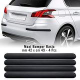 4R Quattroerre.it 12536 Universele beschermstrips voor auto's, 42 mm x 49 cm, 4 stuks
