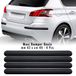 4R Quattroerre.it 12536 Universele beschermstrips voor auto's, 42 mm x 49 cm, 4 stuks