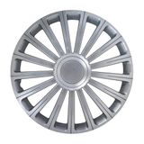 Carpoint Wieldoppen Radical Pro 13 Inch Abs Zilver Set Van 4