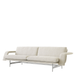 &Tradition Meantime AV31 Canapé 3 places Aluminium poli Ecriture 210