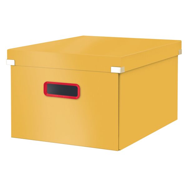 Leitz Click & Store Cosy Opbergbox - Geel - 281 x 200 x 370 mm
