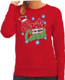 Bellatio Decorations Shoppartners Bv Foute kersttrui / sweater Santa I have been good rood voor dames - kerstkleding / christmas outfit XL