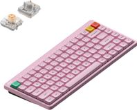 NuPhy Node 75 Clavier mécanique sans fil, profil bas, QWERTY (États-Unis) / Rose clair / Blush, version nano