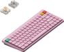 NuPhy Node 75 Clavier mécanique sans fil, profil bas, QWERTY (États-Unis) / Rose clair / Blush, version nano
