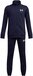 Under Armour UA Rival Knit Track Suit Unisex Trainingspak - Navy - Wit - 128