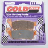 Gold Fren Plaquettes de frein pour Kymco 400 X-Citing S I 2017-2018 ARD