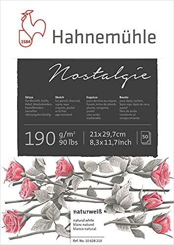 Hahnemuhle Schets Papier Nostalgie, 190gsm A4 Pad