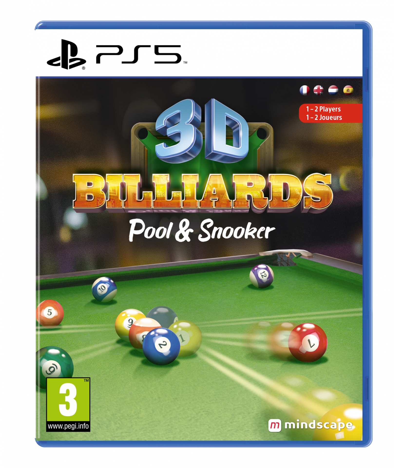 Mindscape 3D Billiards: Pool & Snooker PlayStation 5