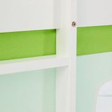 Homestyle4u Hoogslaper - 90x200 cm - groen