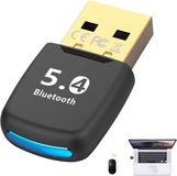 Merkloos / Sans marque Icecat Bluetooth USB Adapter 5.4 voor PC en Laptop - Plug & Play voor Windows 11/10