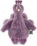 Trixie Knuffeldier Baby Mrs. Peacock – Zachte Knuffel van Gerecycleerde Materialen – 18 cm