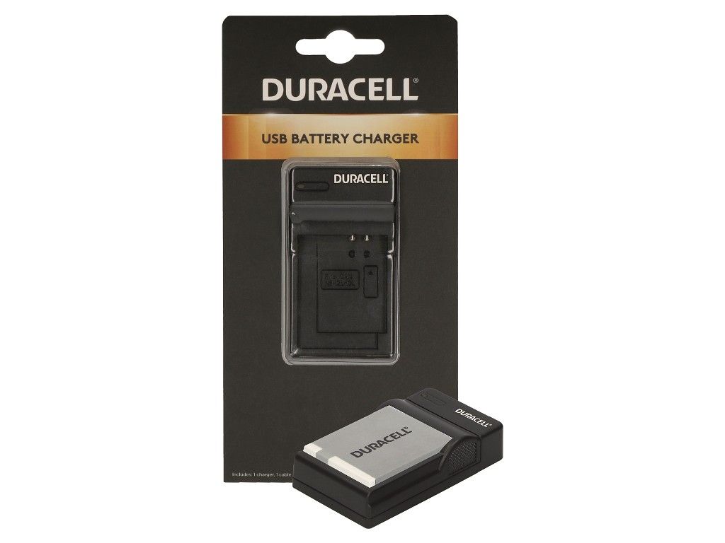 Duracell DRC5901 USB Batterijlader voor Canon NB-6L - Zwart
