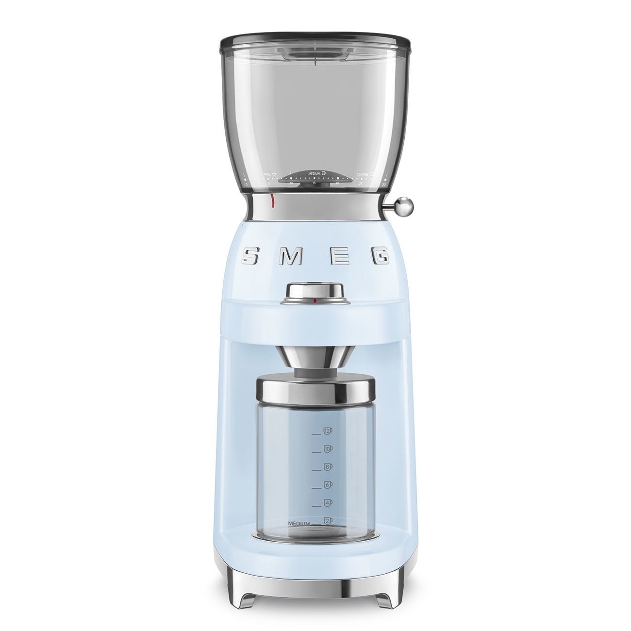 Smeg CGF01PBEU Burr Coffee Grinder - Blue